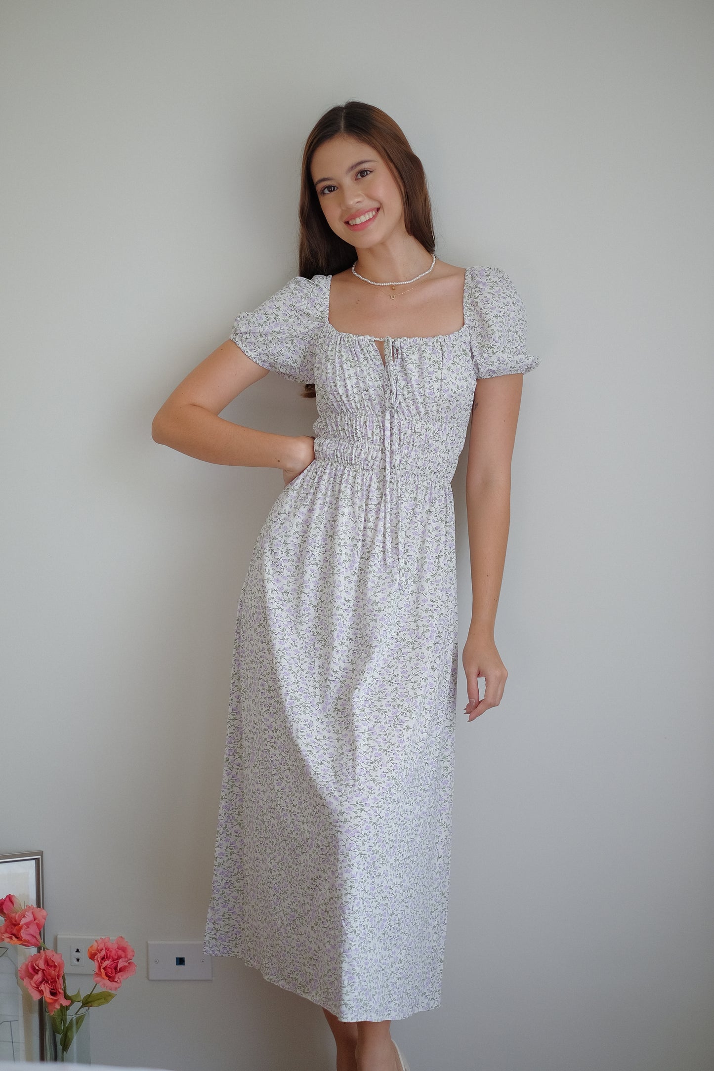 Geneva Maxi dress - lavender orchid