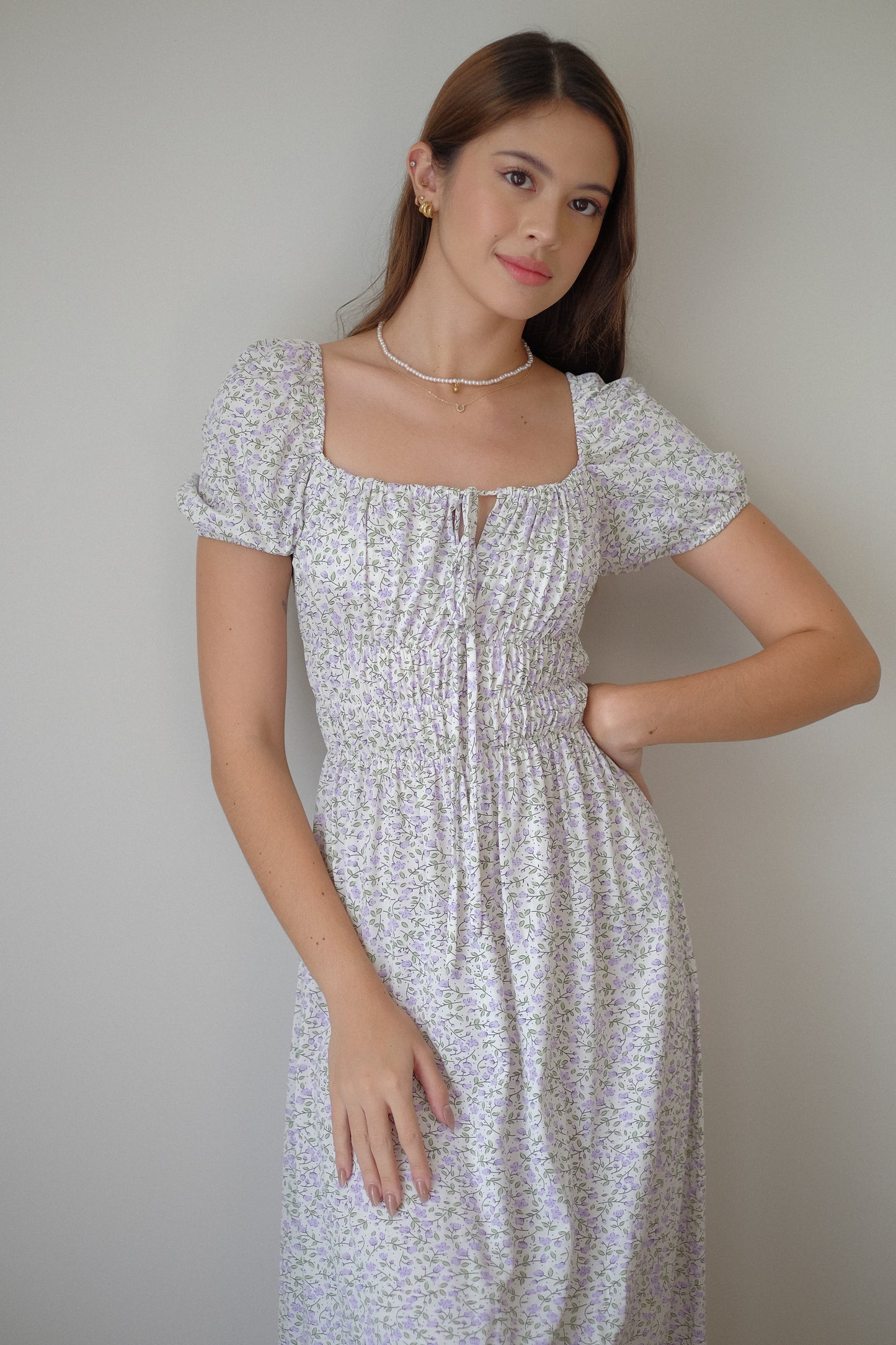 Geneva Maxi dress - lavender orchid