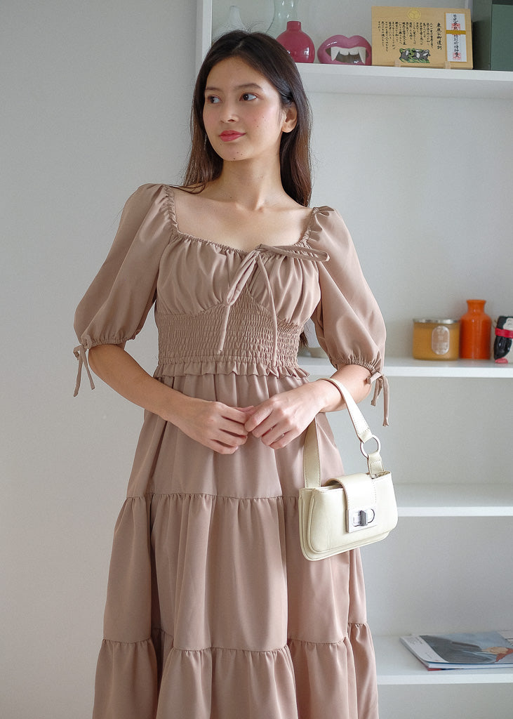 Noreen Maxi dress - Tan