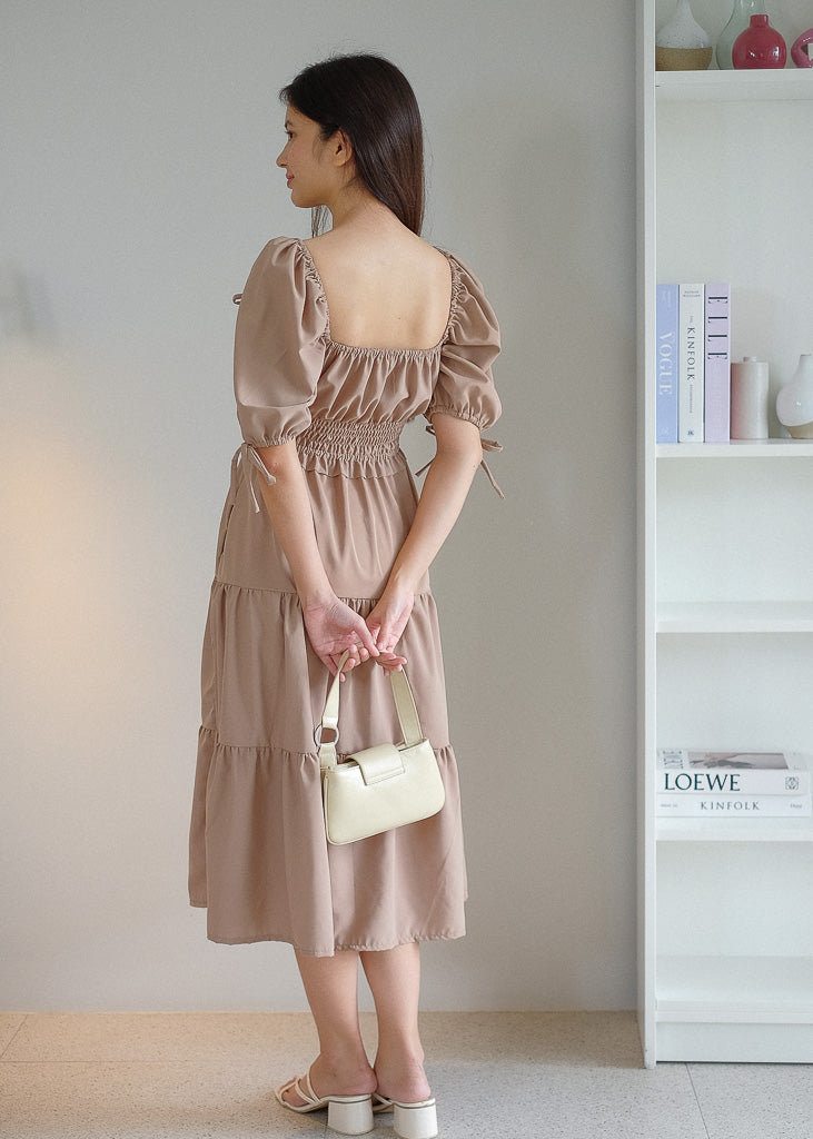 Noreen Maxi dress - Tan