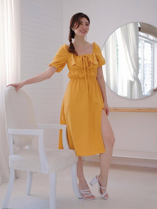 The Sherbrooke Midi Dress - Tuscany